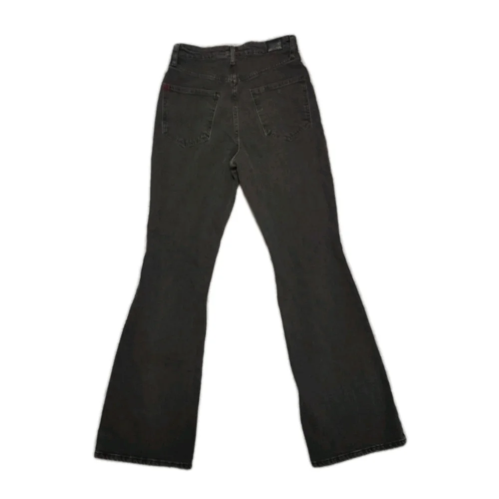 BDG Urban Outfitters Stretch High Rise Flare Black Distressed Jeans Women's 27